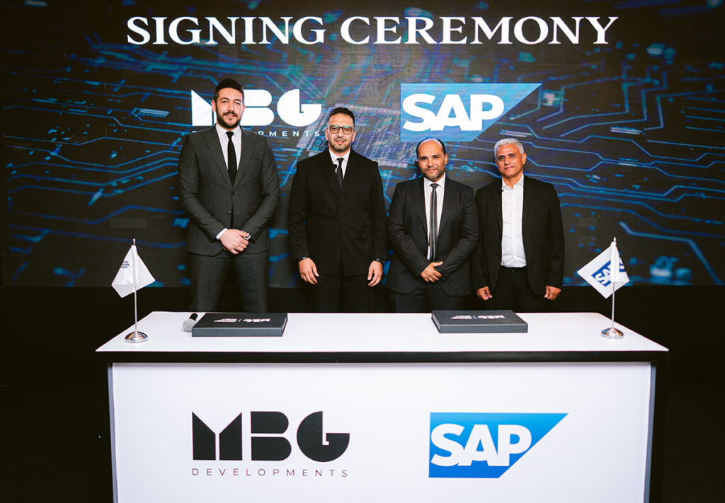 MBG and SAP Signing Ceremony
